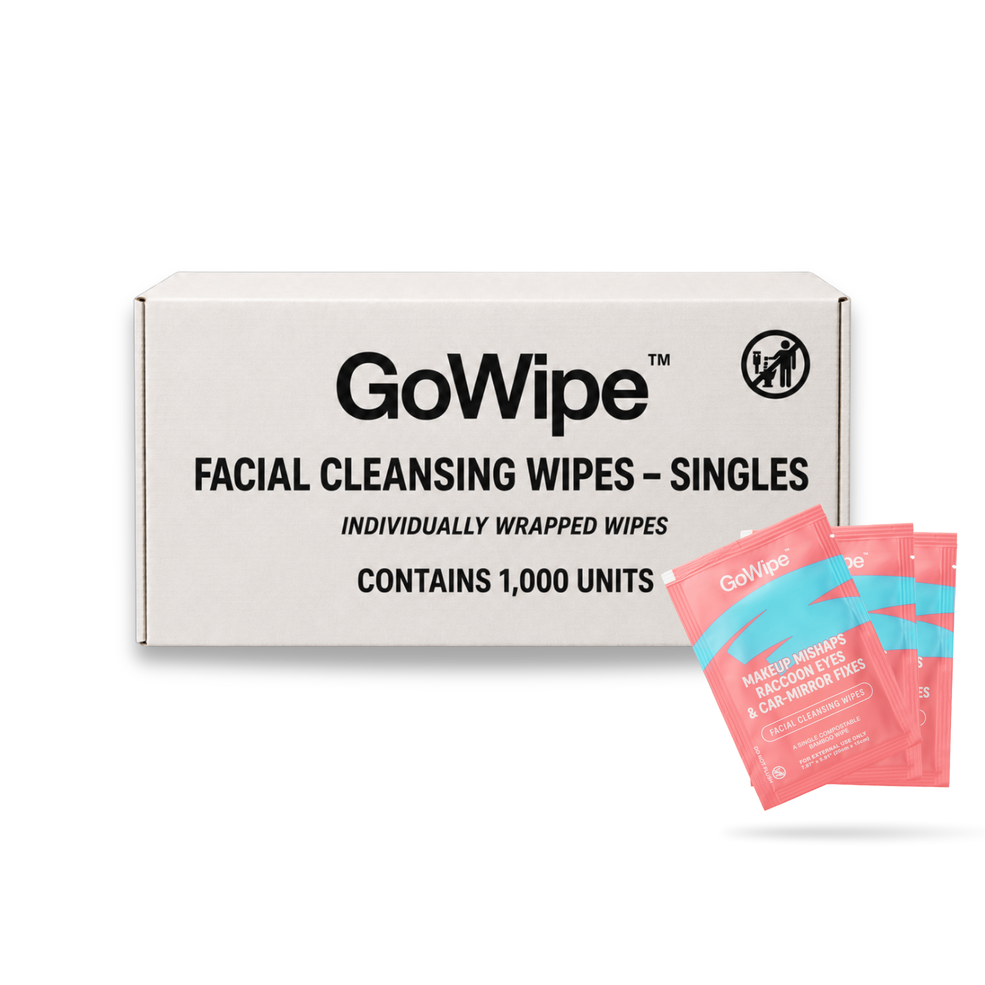 FACIAL CLEANSING WIPES BULK CASES