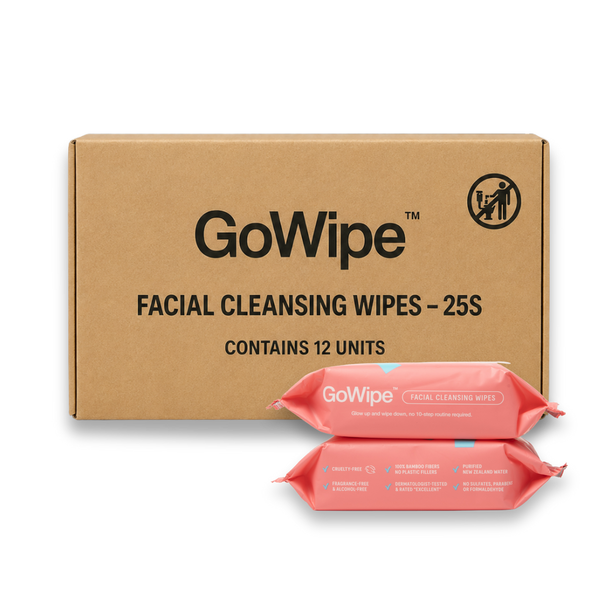 FACIAL CLEANSING WIPES BULK CASES