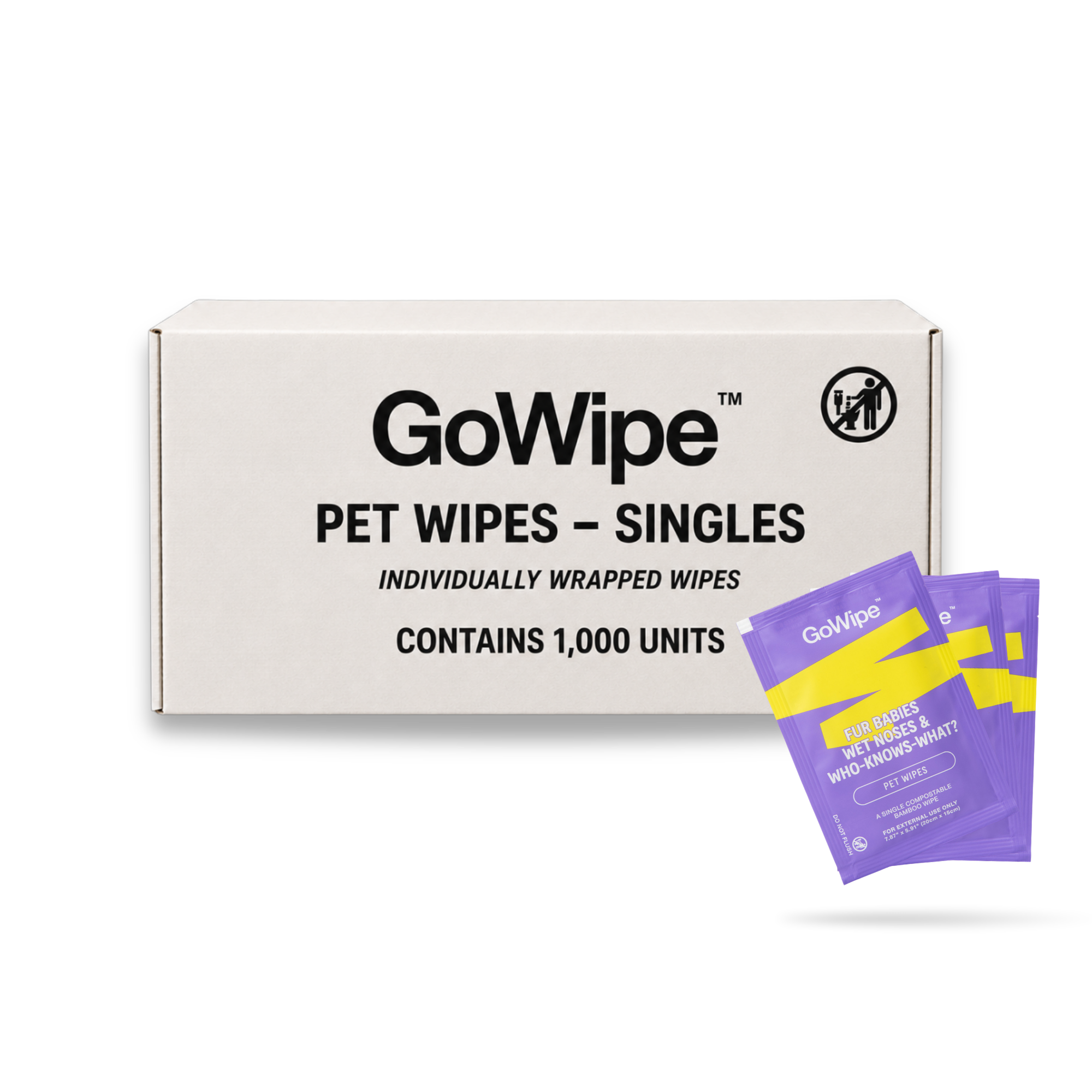 PET WIPES BULK CASES